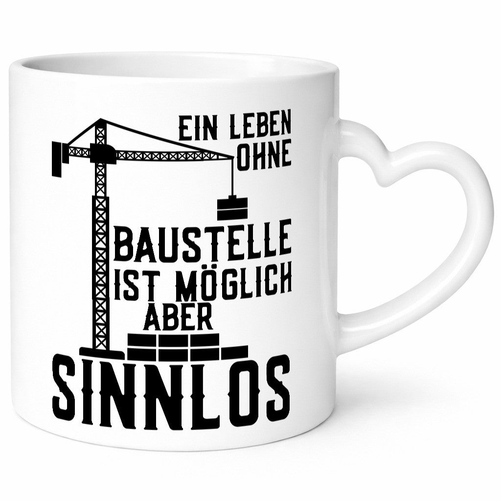 Baustelle | Baumeister Kollegen Bauarbeiter Kran Geschenk Arbeit Büro lustiger