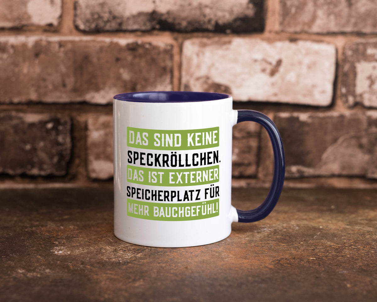 Keine Speckröllchen | Softwareentwickler PC Körperfülle Geschenkidee Humor Tasse