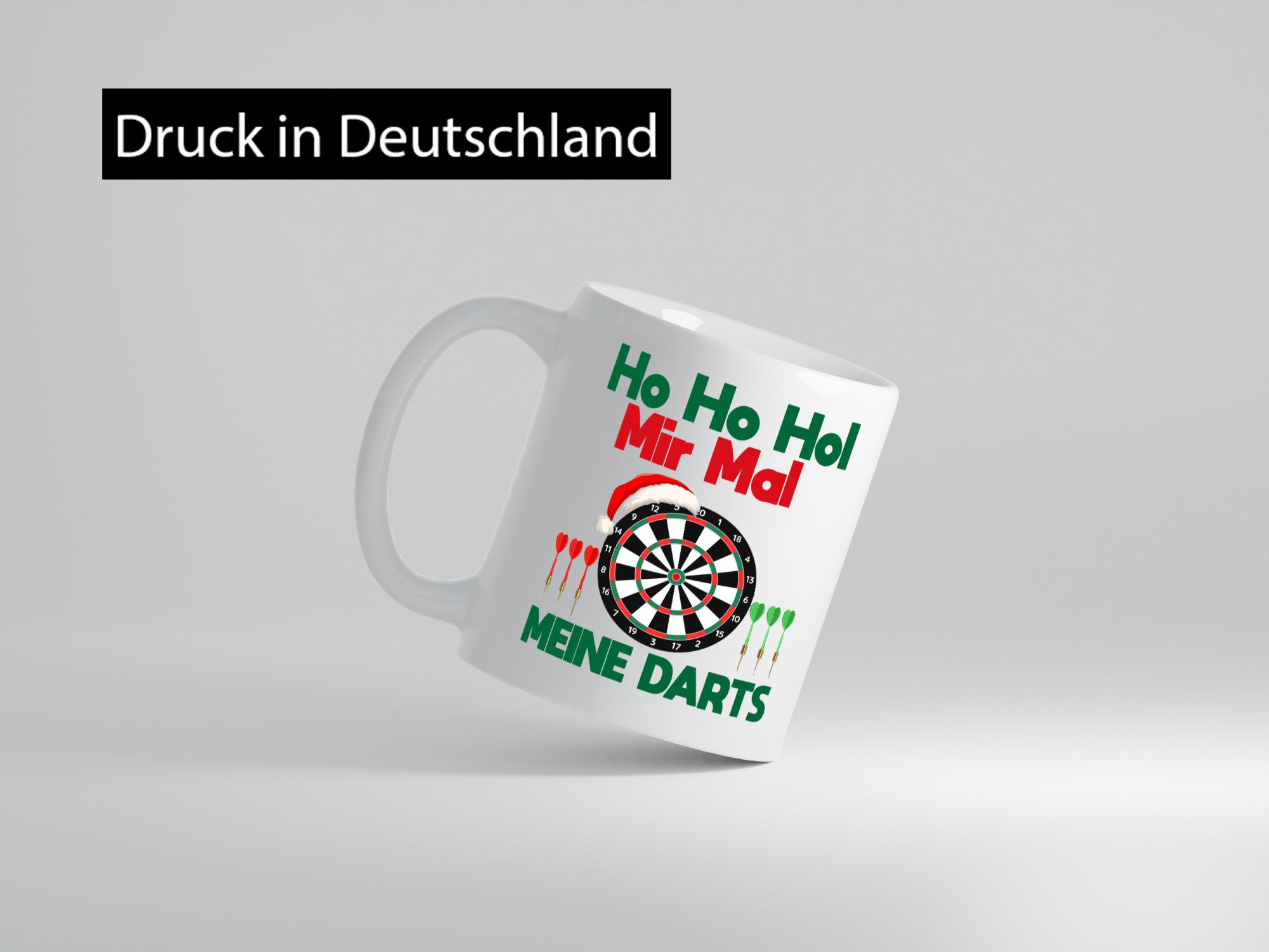 Ho mir mal ein Bier | Dart Ugly Christmas lustig Humor Geschenkidee Geschenk