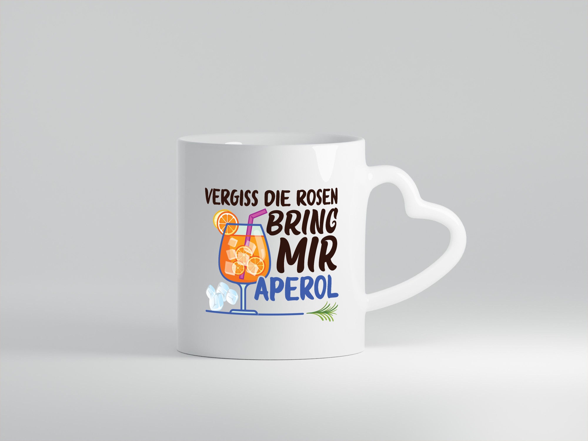 Bring mir Aperol | Rosen Paar Party Geschenkidee Humor Tasse