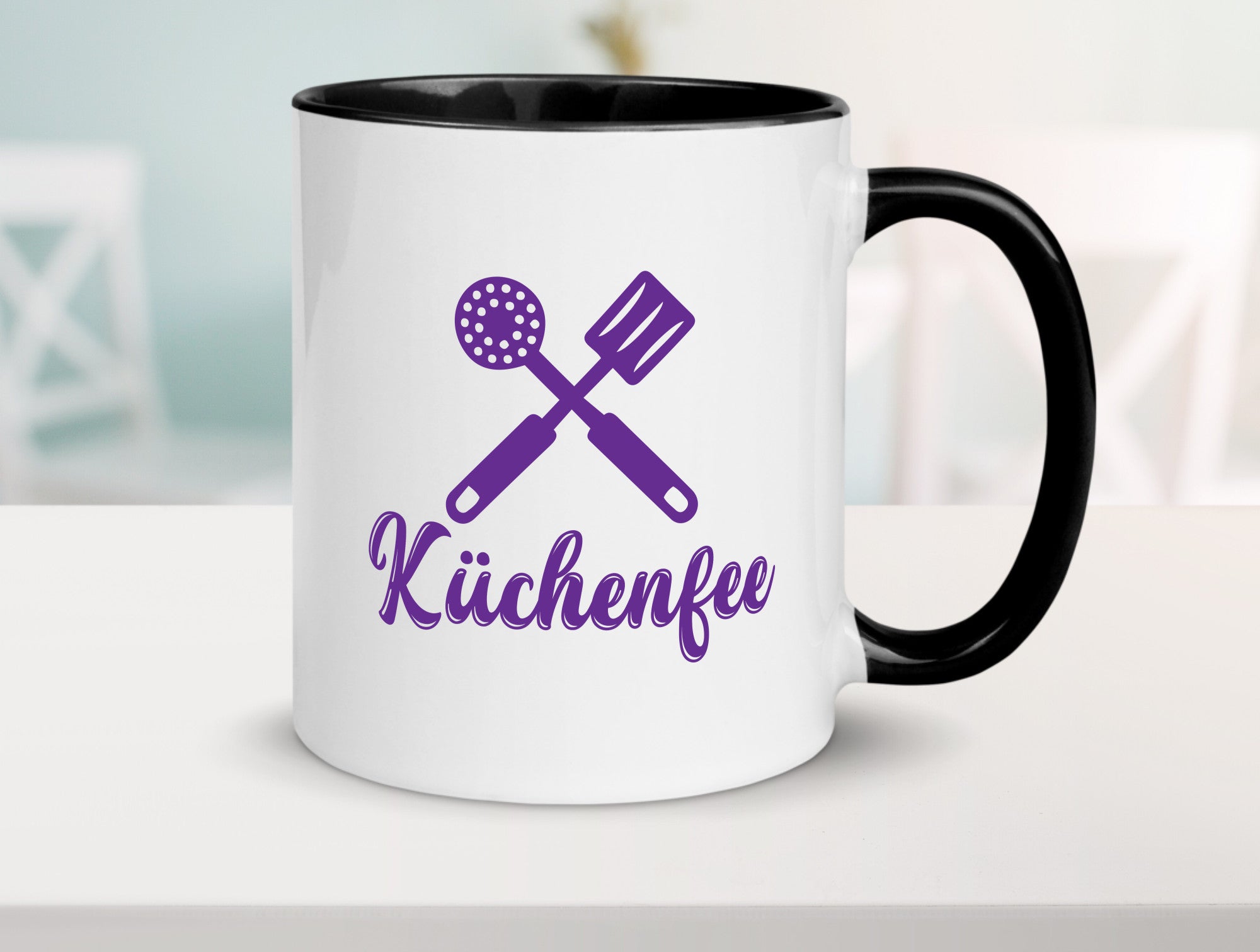 Küchenfee | Mama kocht am besten Muttertag Geschenkidee Familie Humor Tasse