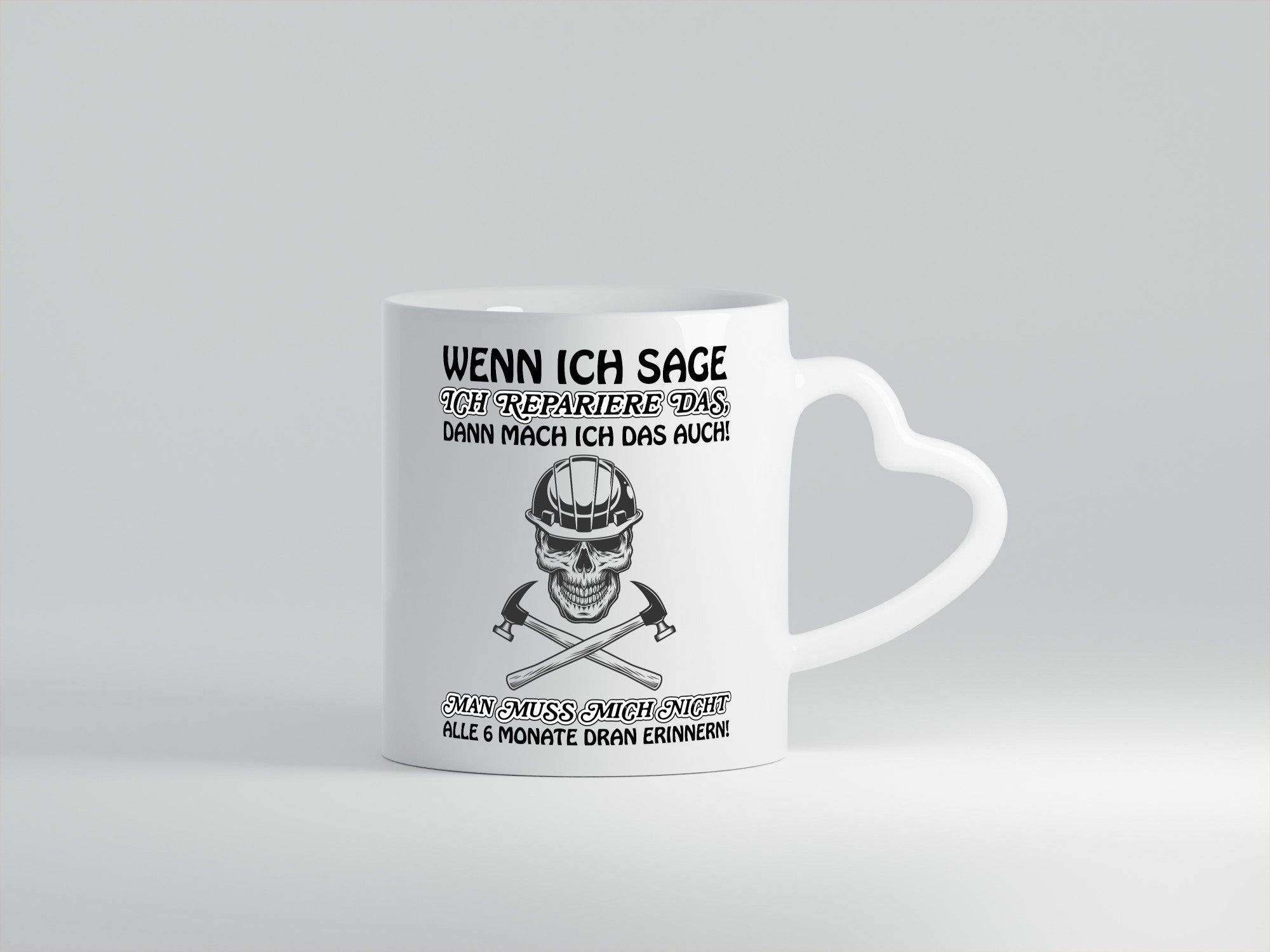 Ich repariere es Geschenk Humor Geschenkidee lustiger Spruch Tasse
