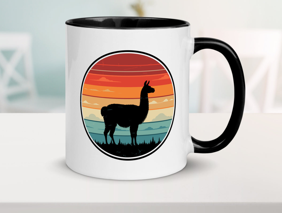 Lama | Alpaka Vintage Humor Geschenkidee Tasse