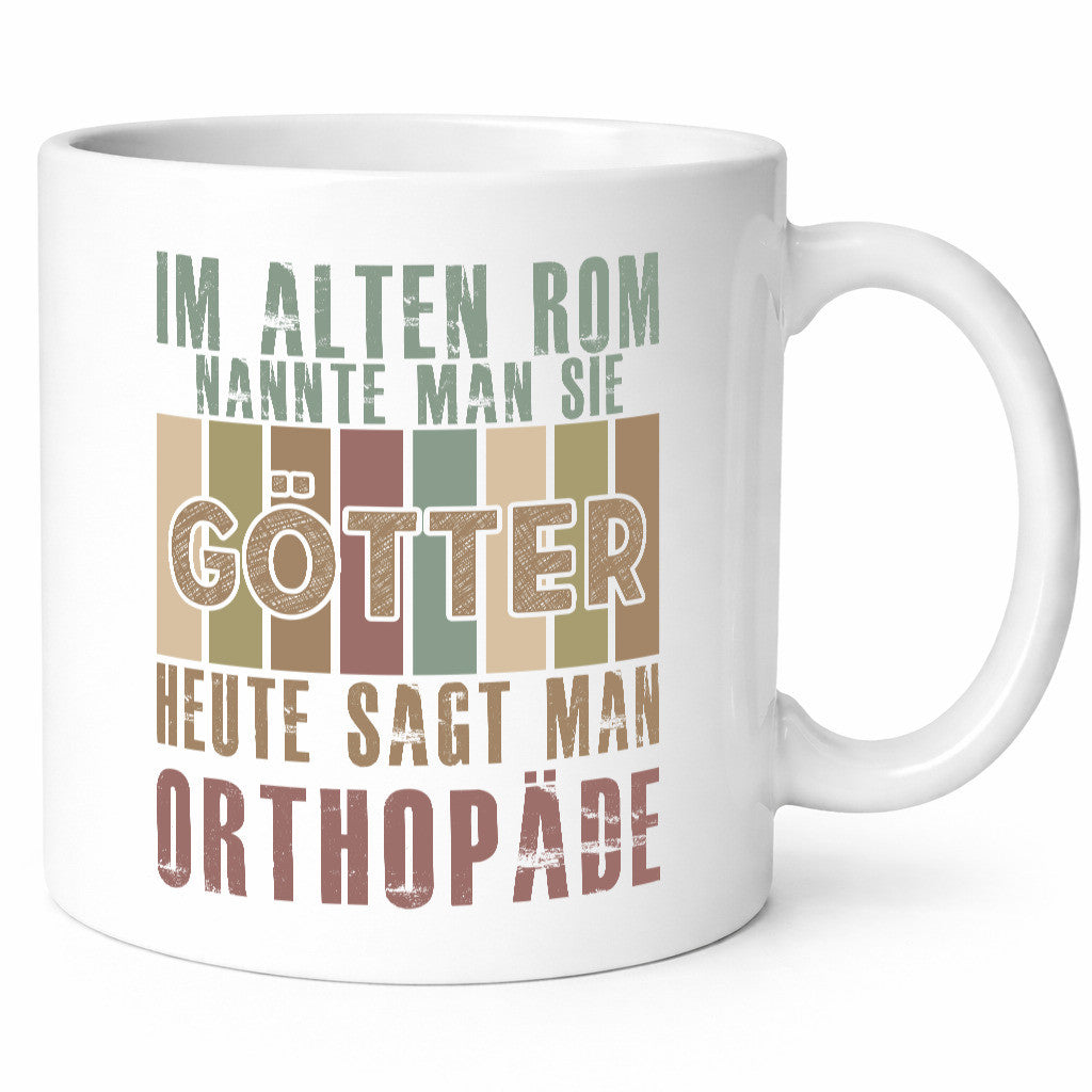 Heute sagt man: Orthopäde | Orthopädie lustiger Spruch Geschenk Humor