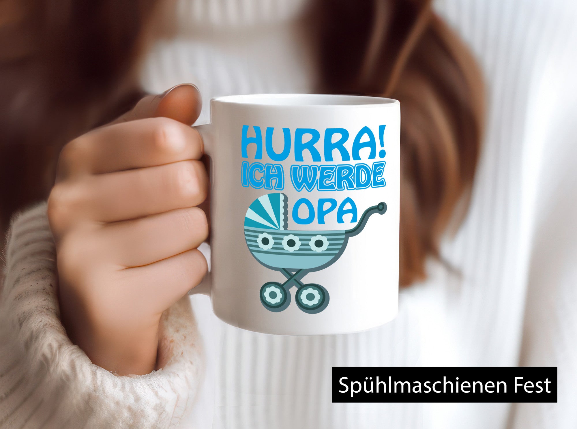 Ich werde Opa Humor Familie Geschenkidee Tasse