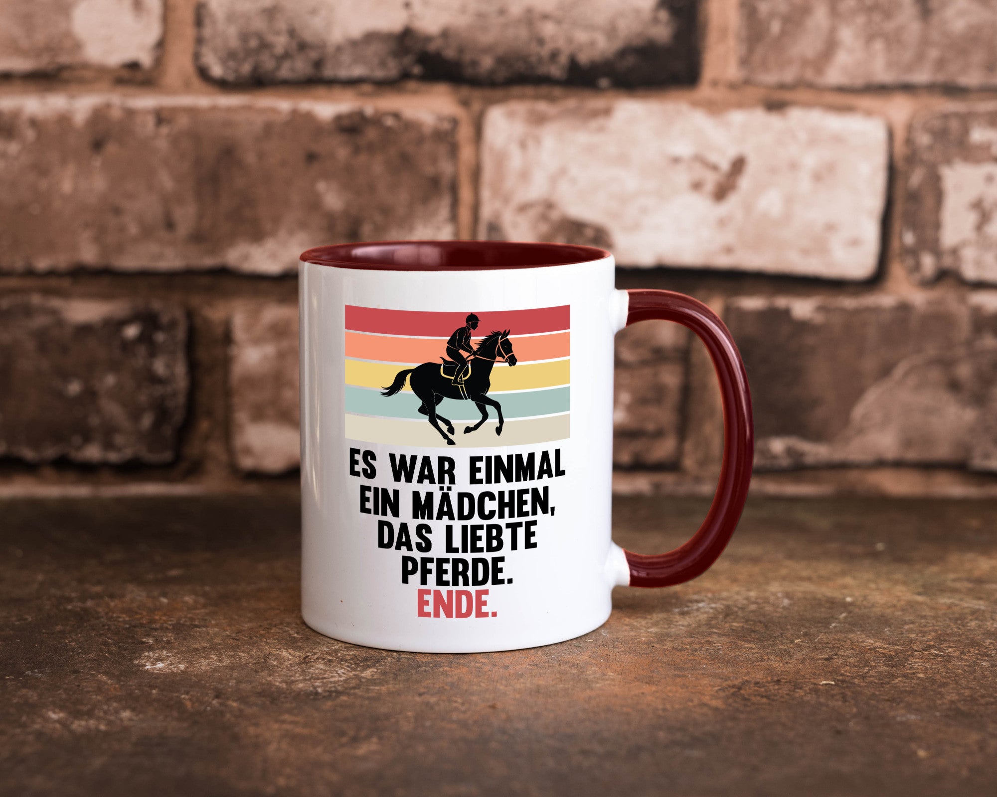 Es war einmal ein Mädchen das Liebte Pferde | lustig Humor Geschenkidee