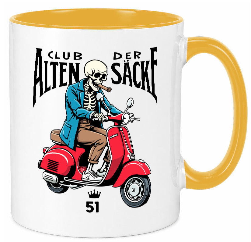 51. Geburtstag | 51 Jahre Club der alten Säcke Geschenk Geschenkidee lustiger Tasse