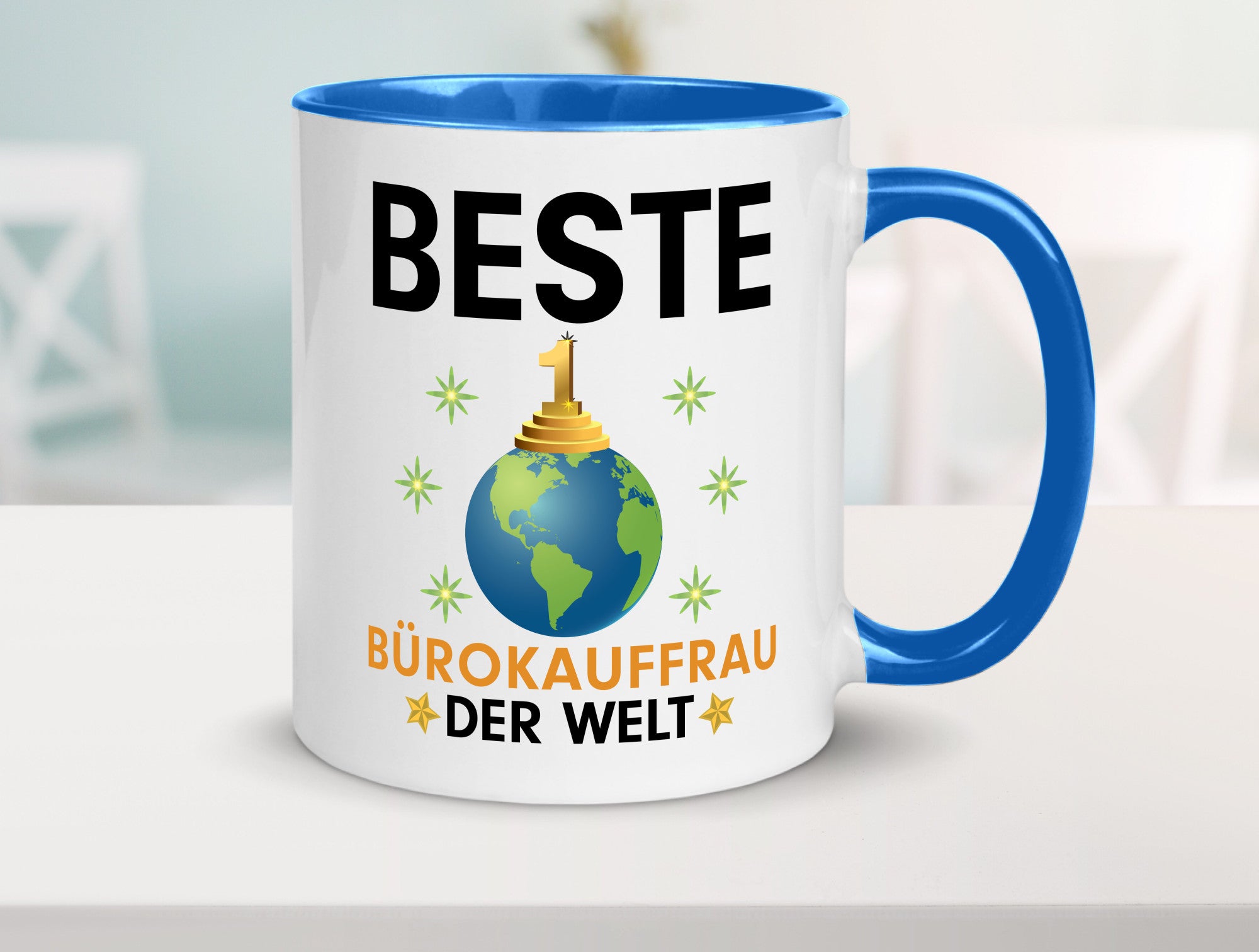 Welt Beste Bürokauffrau | Kauffrau Geschenk Arbeit Kollegen Büro lustiger