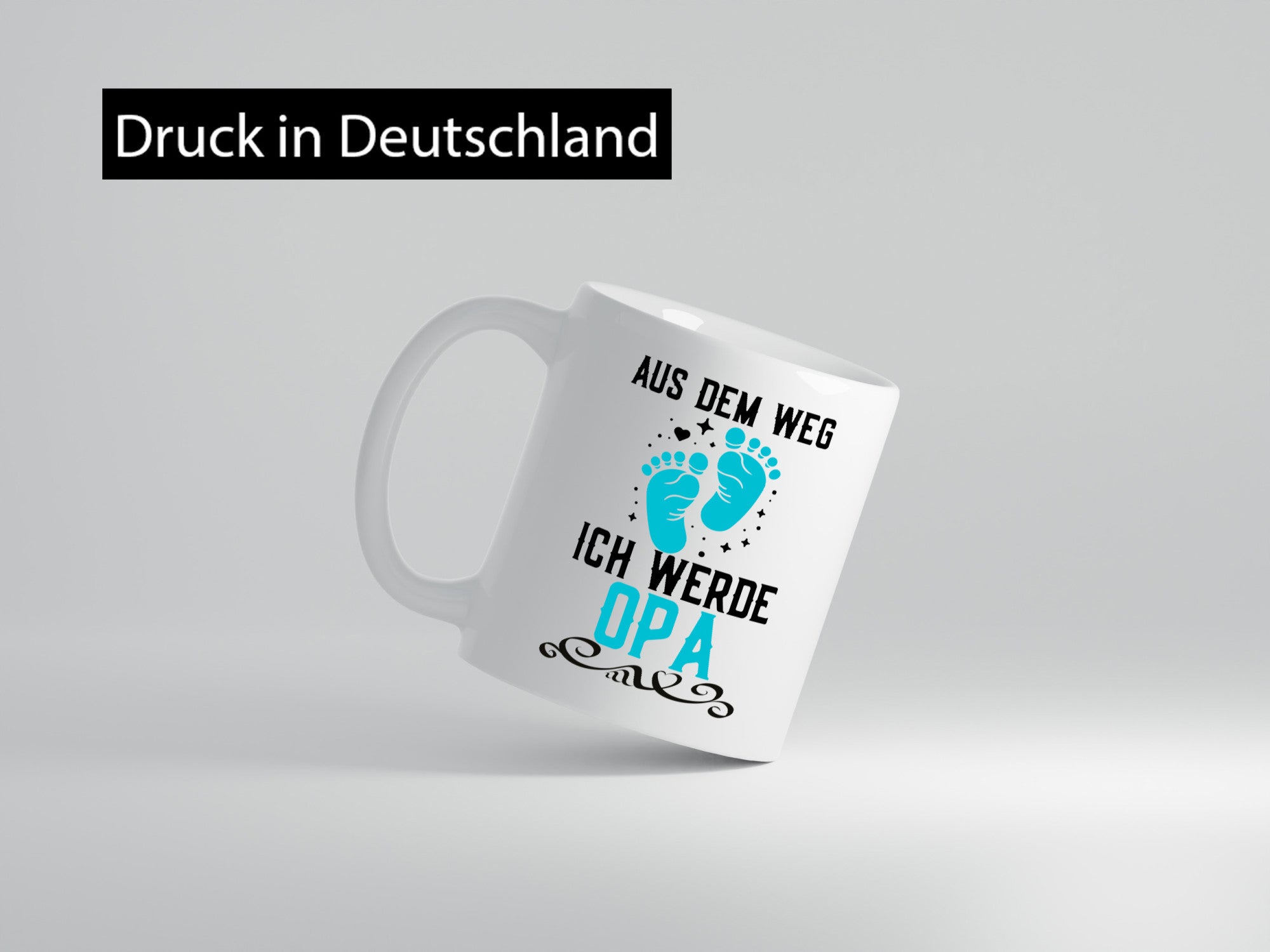 Aus dem weg ich werde Opa | Schwangerschaft Ankündigung Geschenkidee Familie