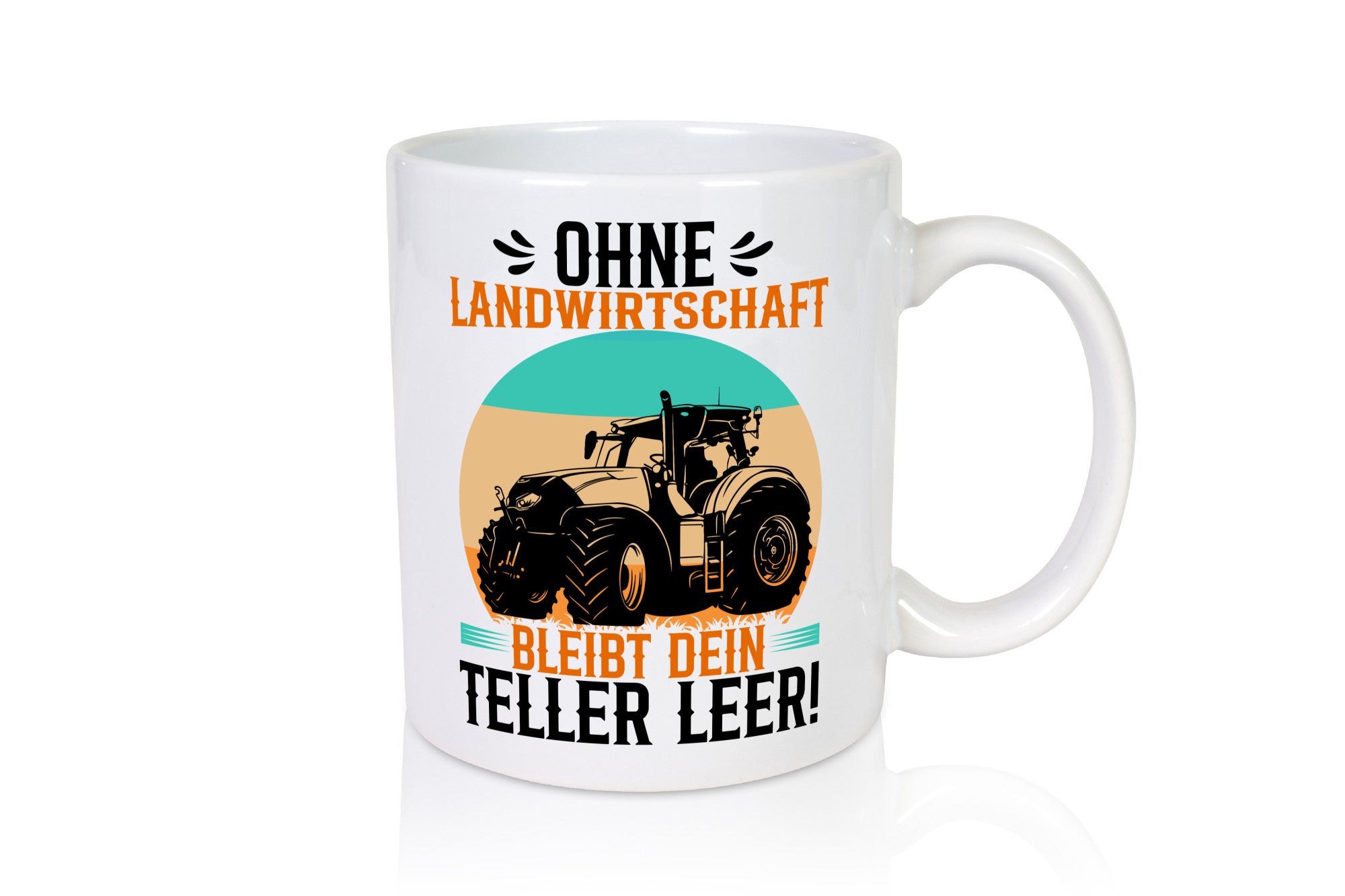 Dein Teller bleibt leer | landwirt Bauer Traktor lustiger Spruch Geschenk Humor