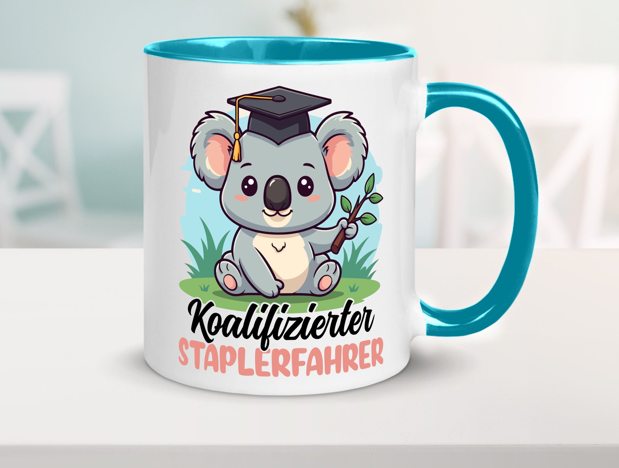 Koalifizierter Staplerfahrer | Gabelstapler Fahrer Geschenk Humor Geschenkidee