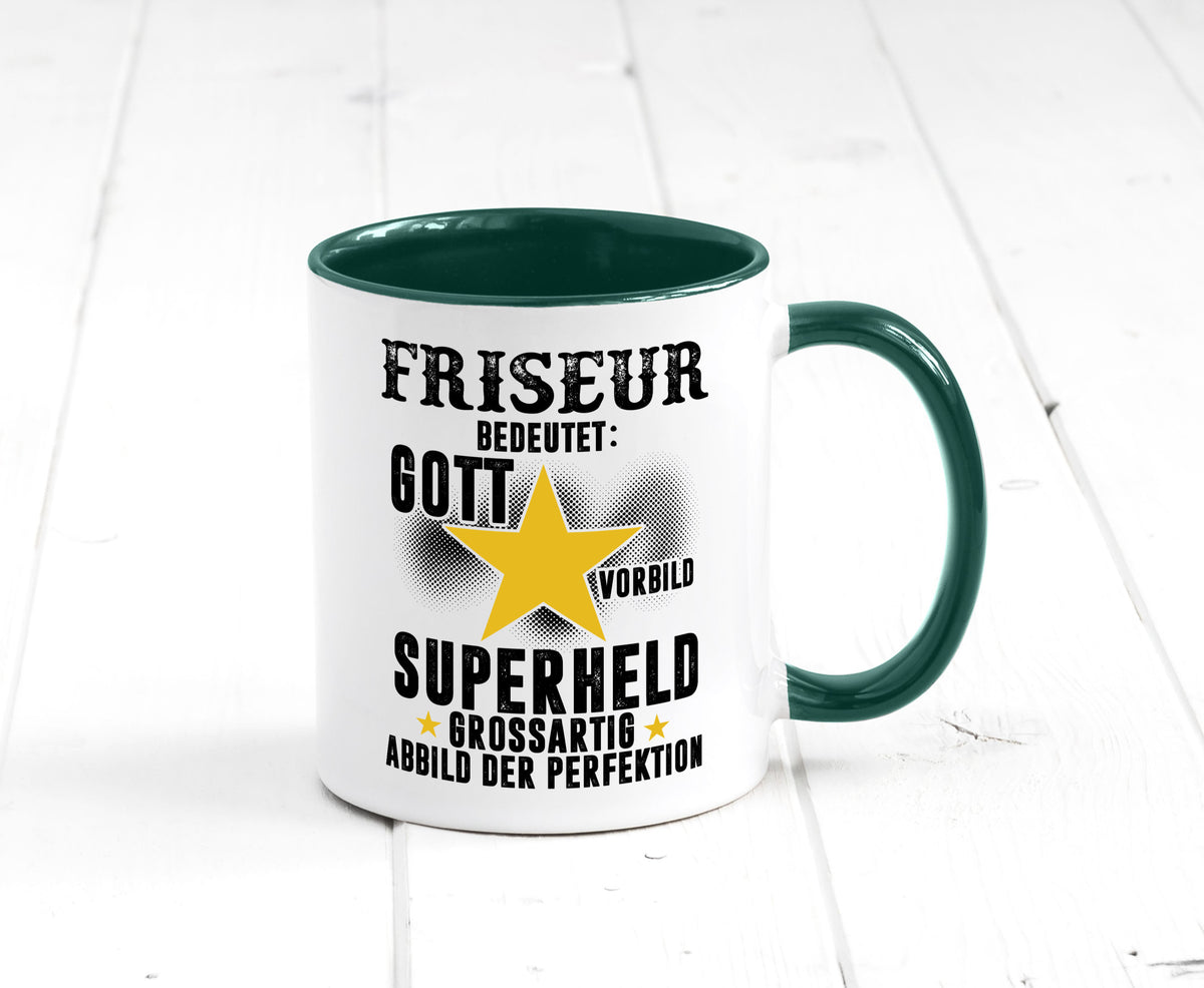 Bedeutung von Friseur | Frisör lustiger Spruch Geschenk Humor Geschenkidee Tasse
