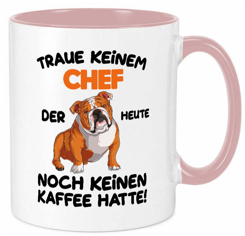Traue keinem Chef lustiger Spruch Geschenk Arbeit Kollegen Büro Tasse