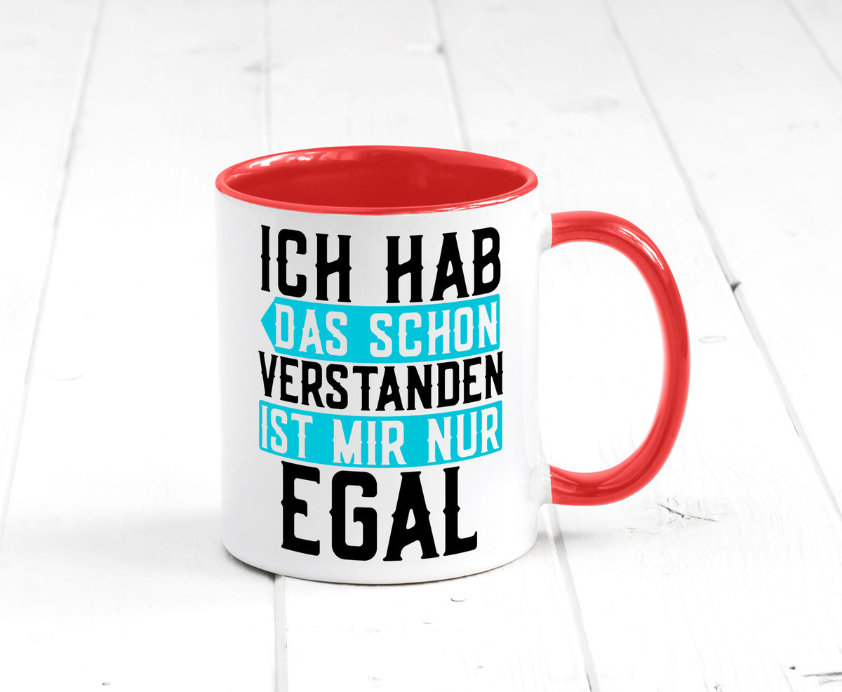Ist mir egal | Protest Teenager Humor Spruch Büro lustig Arbeit Kollegen Tasse