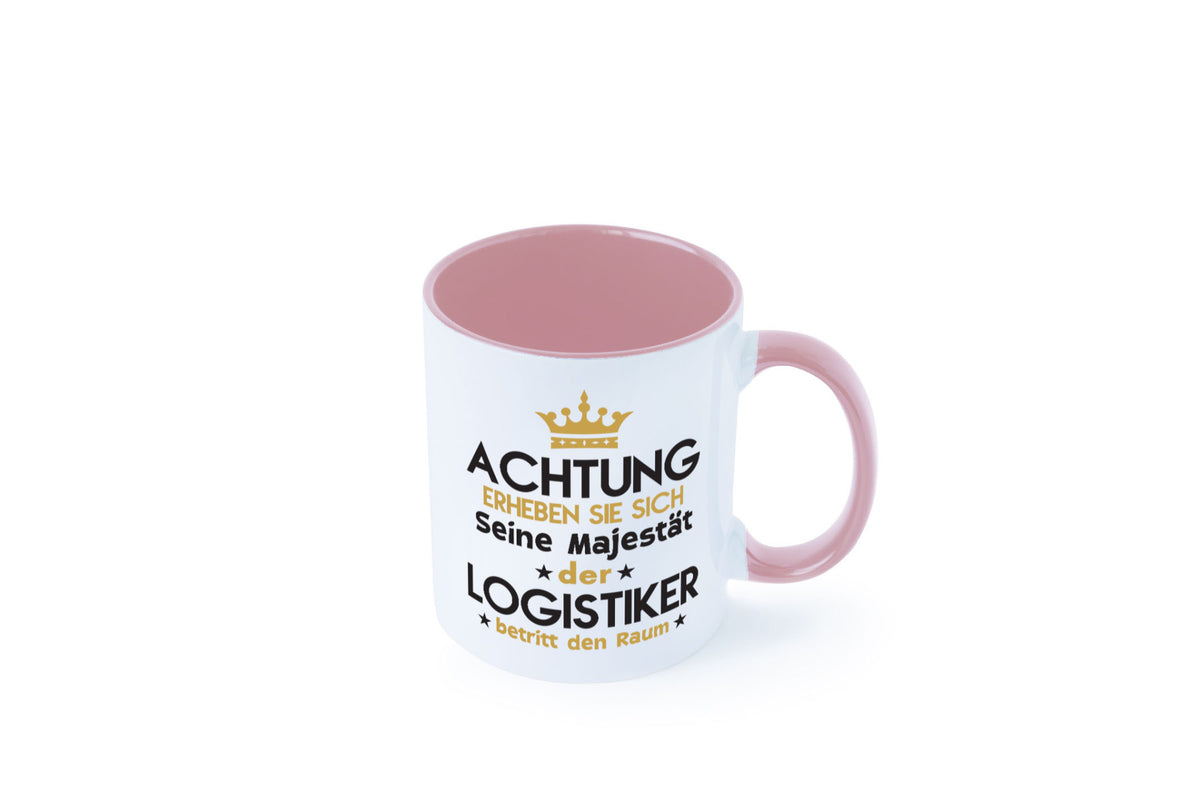 Seine Majestät Logistiker | Beruf Logistik lustiger Spruch Geschenk Arbeit Tasse