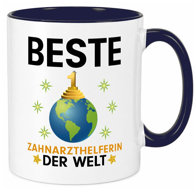 Welt Beste Zahnarzthelferin | Zahnmedizin Geschenk Humor Geschenkidee lustiger Tasse