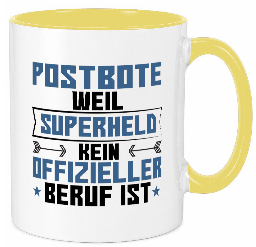Superheld Postbote | Beruf Post Briefträger Geschenk Arbeit Kollegen Büro