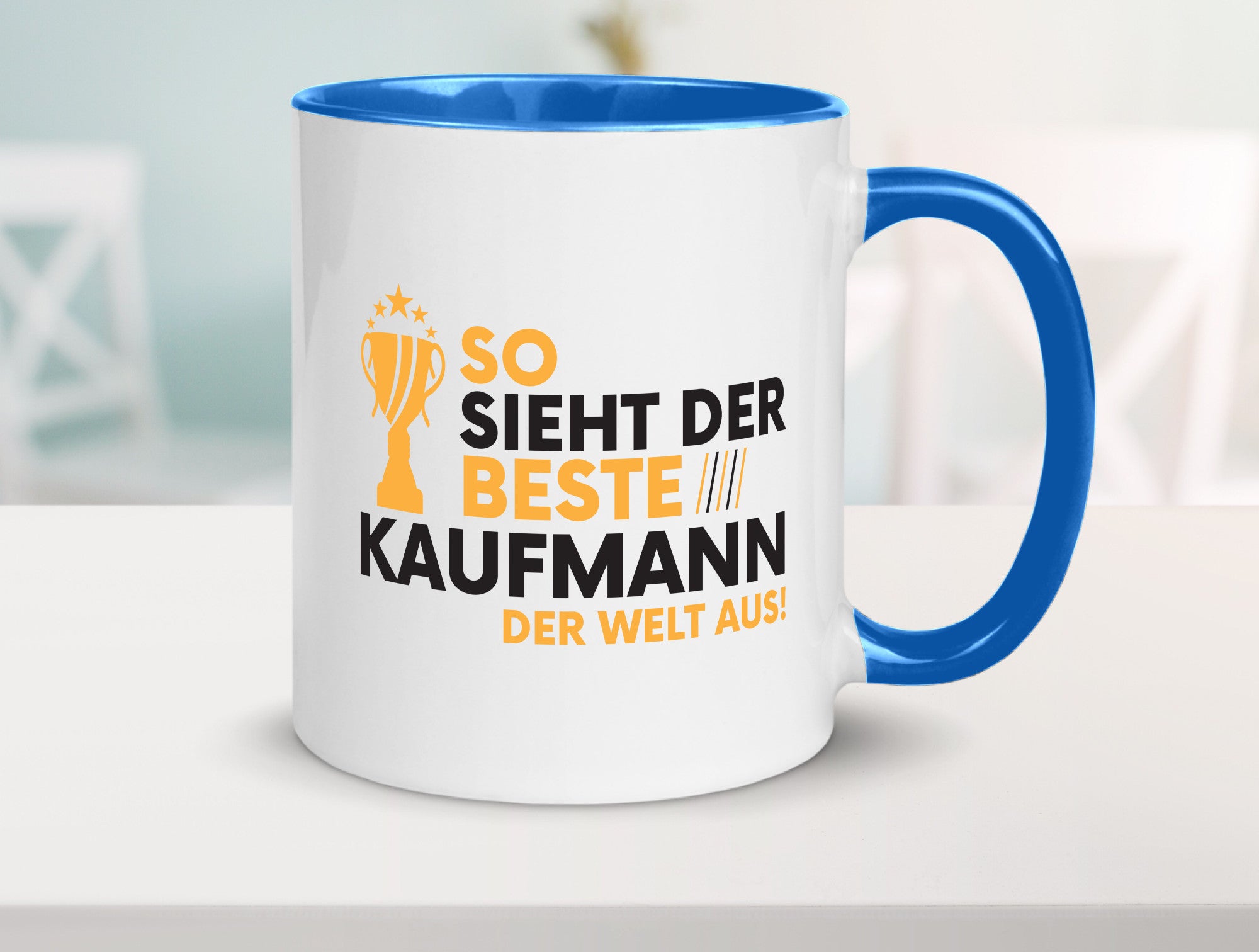 Der Weltbeste Kaufmann Kaufmänner lustig Humor Geschenkidee Geschenk Tasse