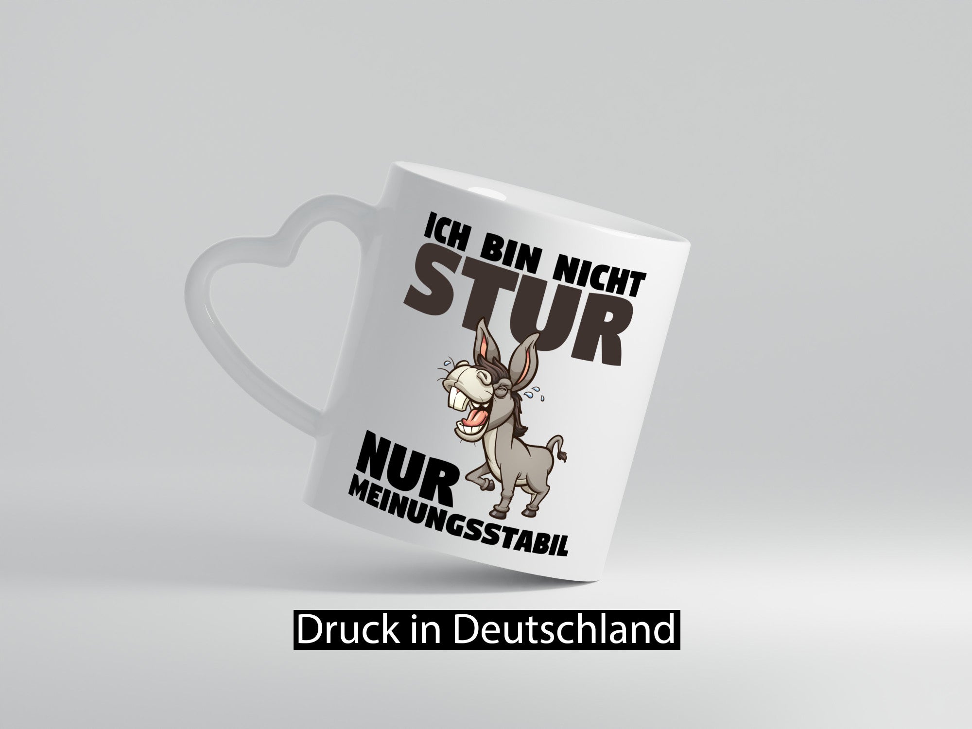 Sturer Esel | Sturkopf Tasse Dickkopf Spruch Humor lustiger Geschenk