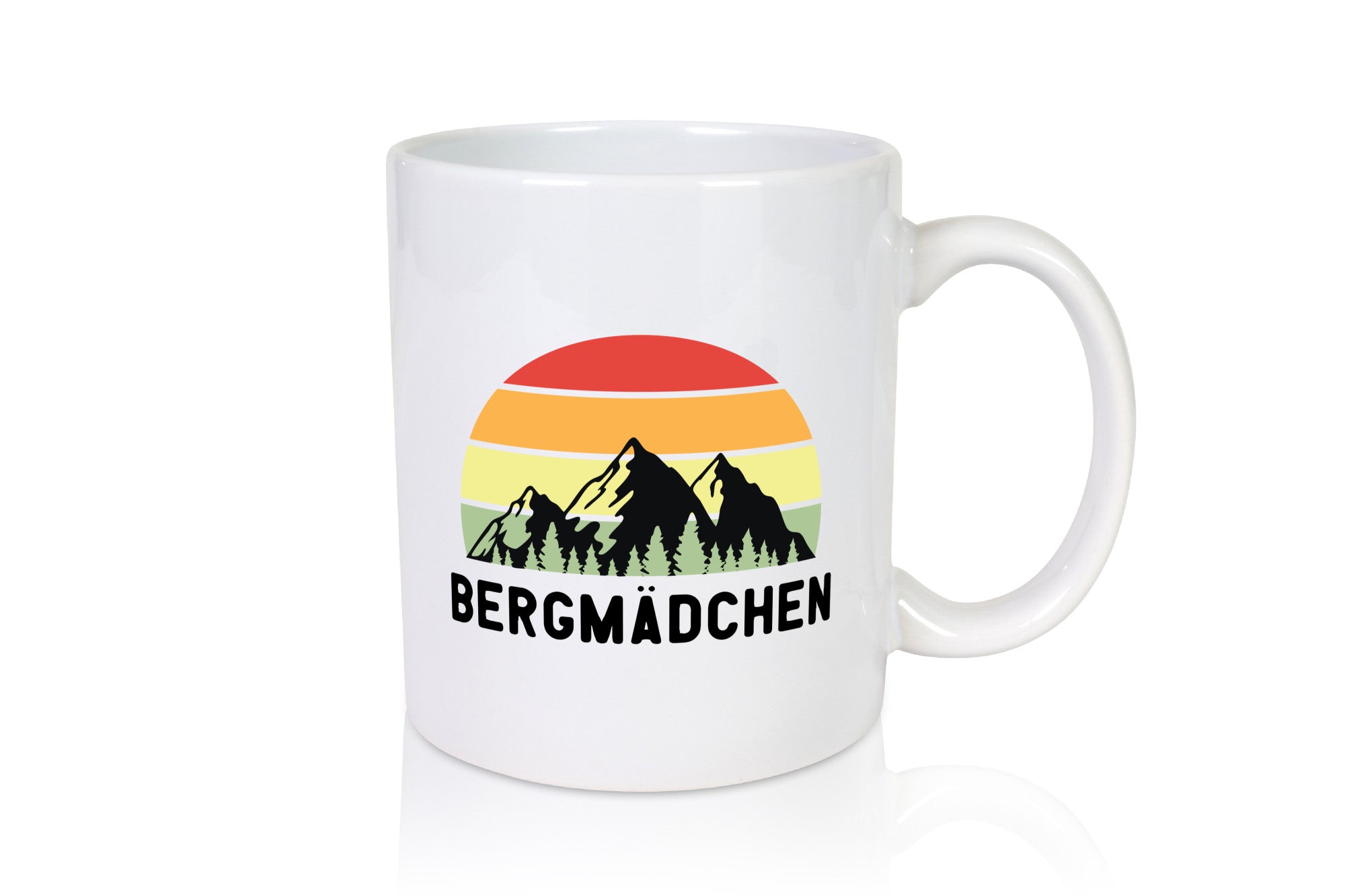 Bergmädchen | Berge lustiger Spruch Geschenk Humor Geschenkidee Tasse