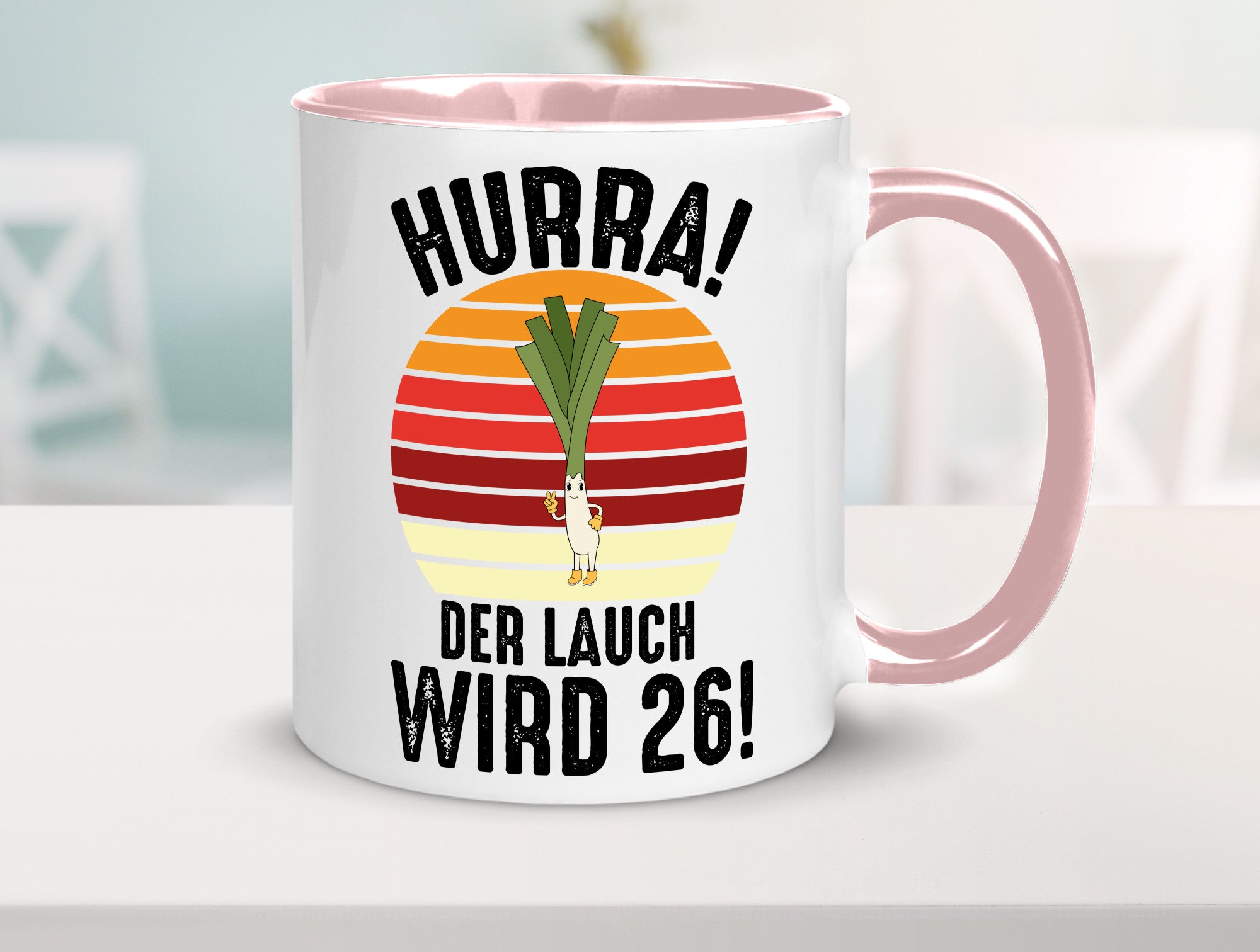 Hurra der lauch wird 26 | 26. Geburtstag Ehrentag lustiger Spruch Geschenk