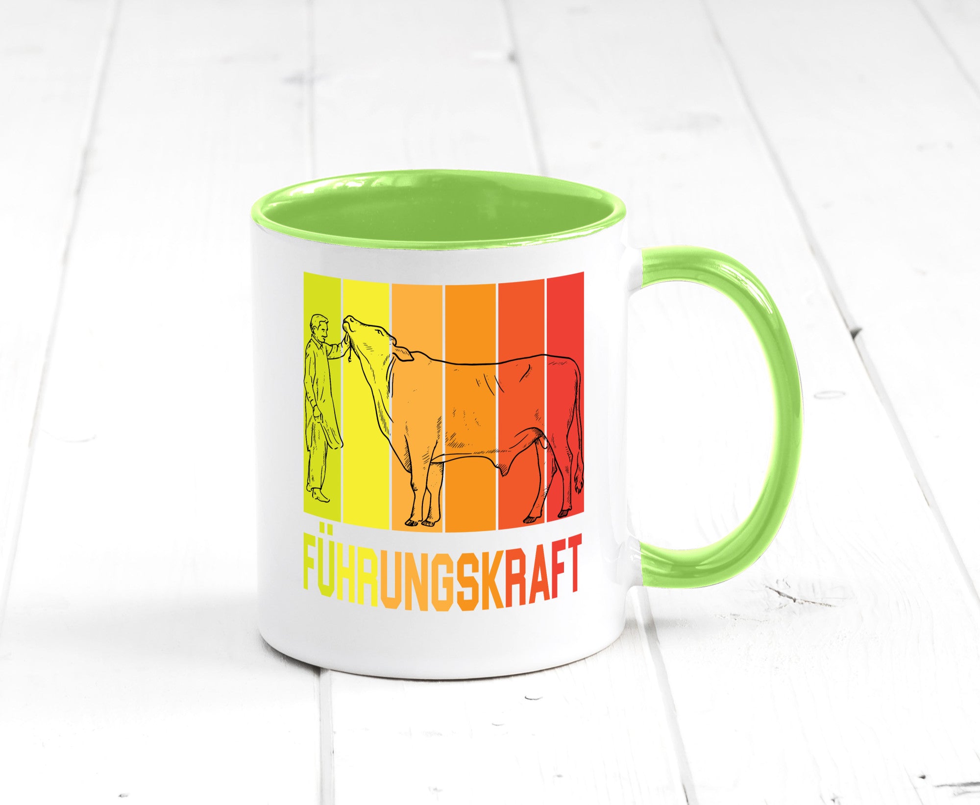 Führungskraft | Farmer Bauernhof lustig Humor Geschenkidee Geschenk Tasse