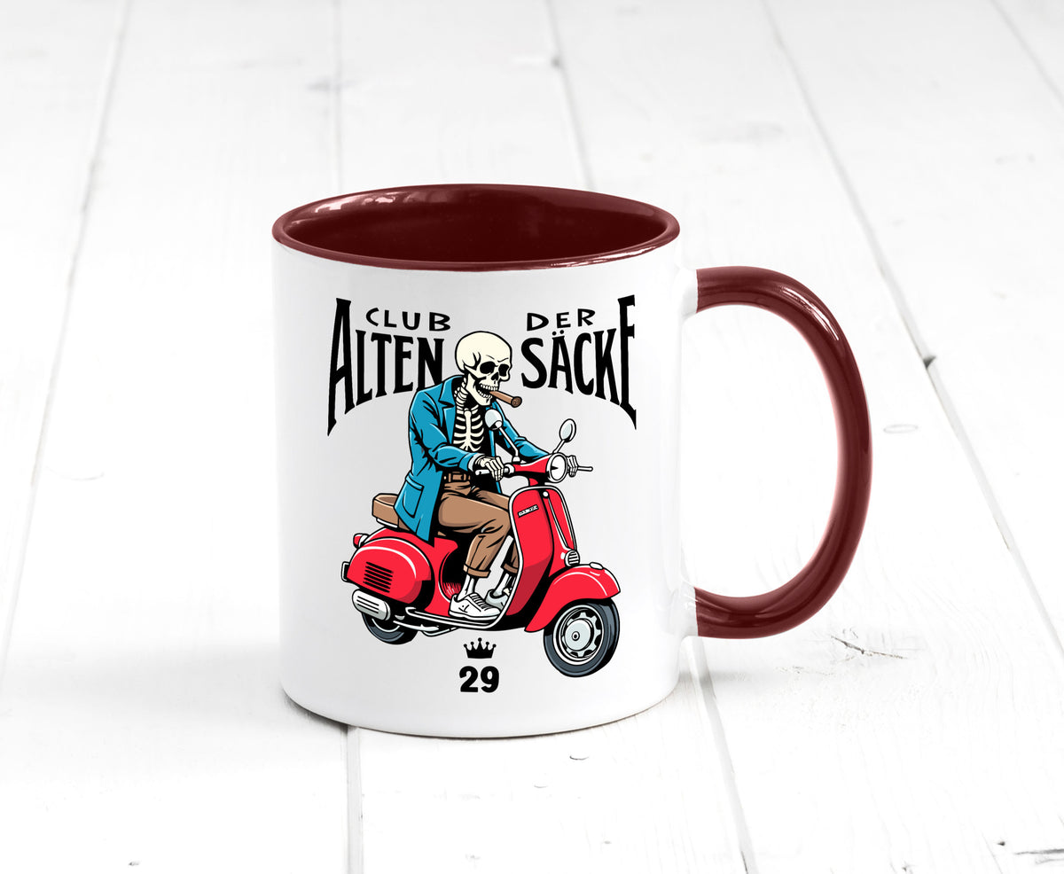 29. Geburtstag | 29 Jahre Club der alten Säcke lustiger Spruch Geschenk Tasse