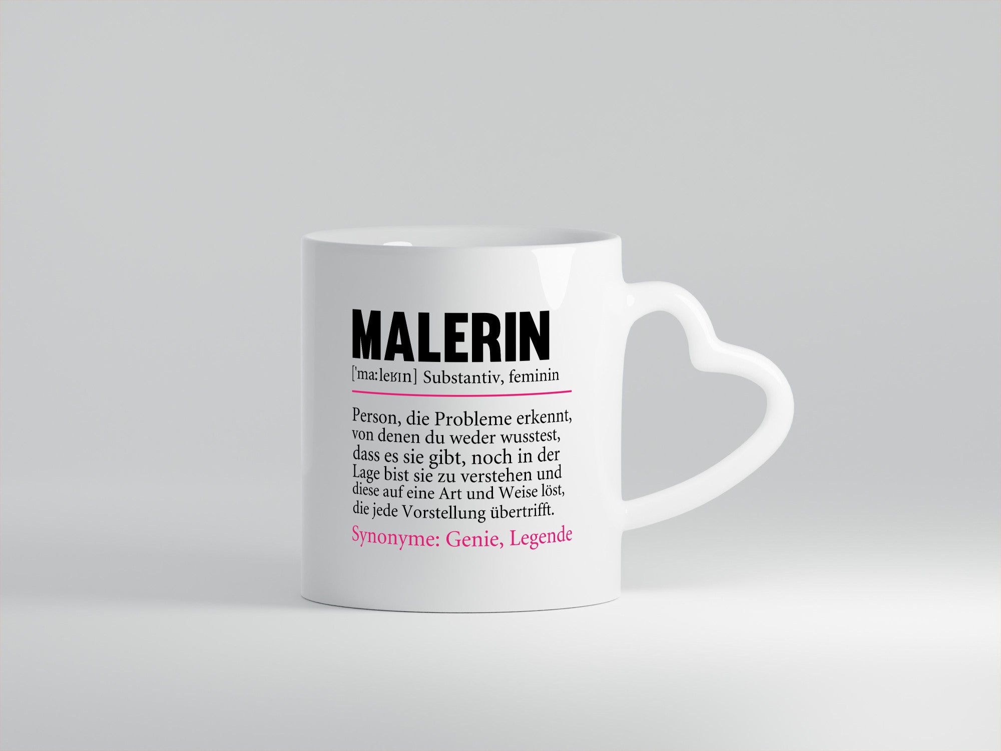 Malerin | Spruch Beruf lustig Malerinnen Humor Arbeit Kollegen Büro