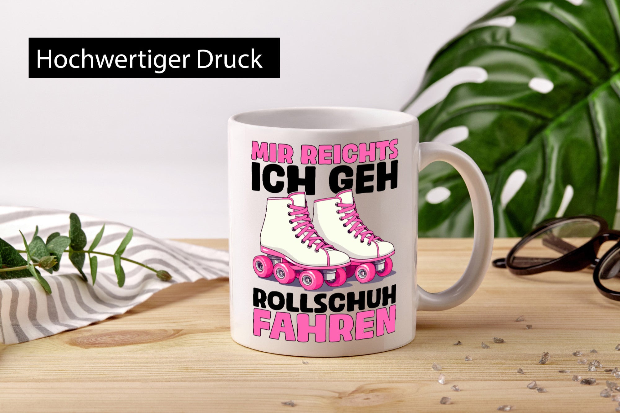 Mir reichts ich geh Rollschuh Fahren | Rollschuhe lustig Humor Geschenkidee