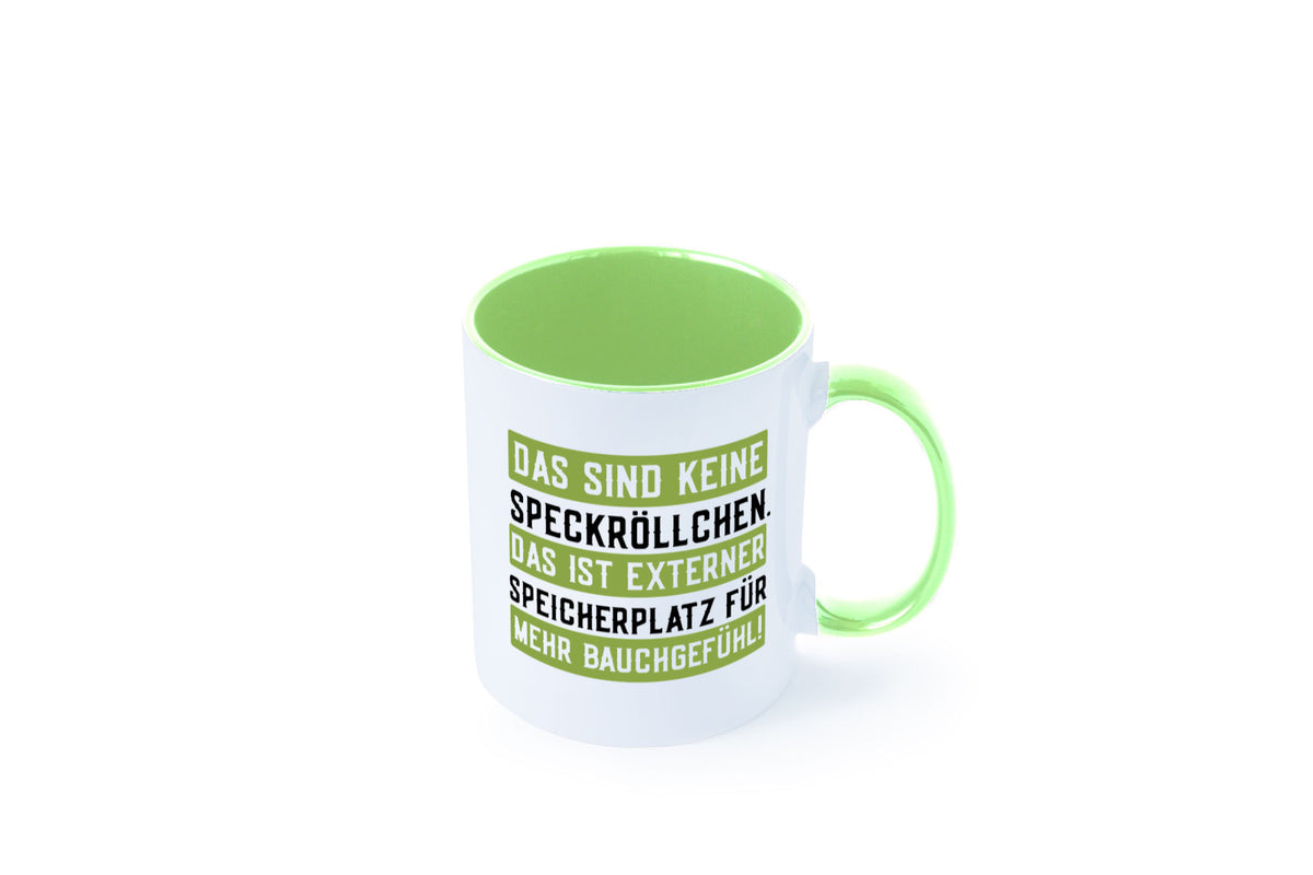 Keine Speckröllchen | Softwareentwickler PC Körperfülle Geschenkidee Humor Tasse