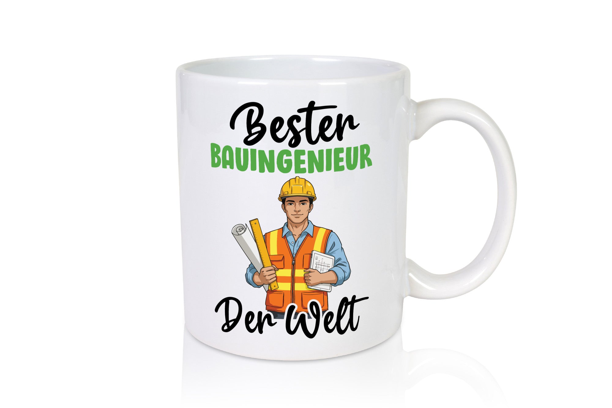 Bester Bauingenieur | Ingenieur v2 Humor Geschenkidee Tasse