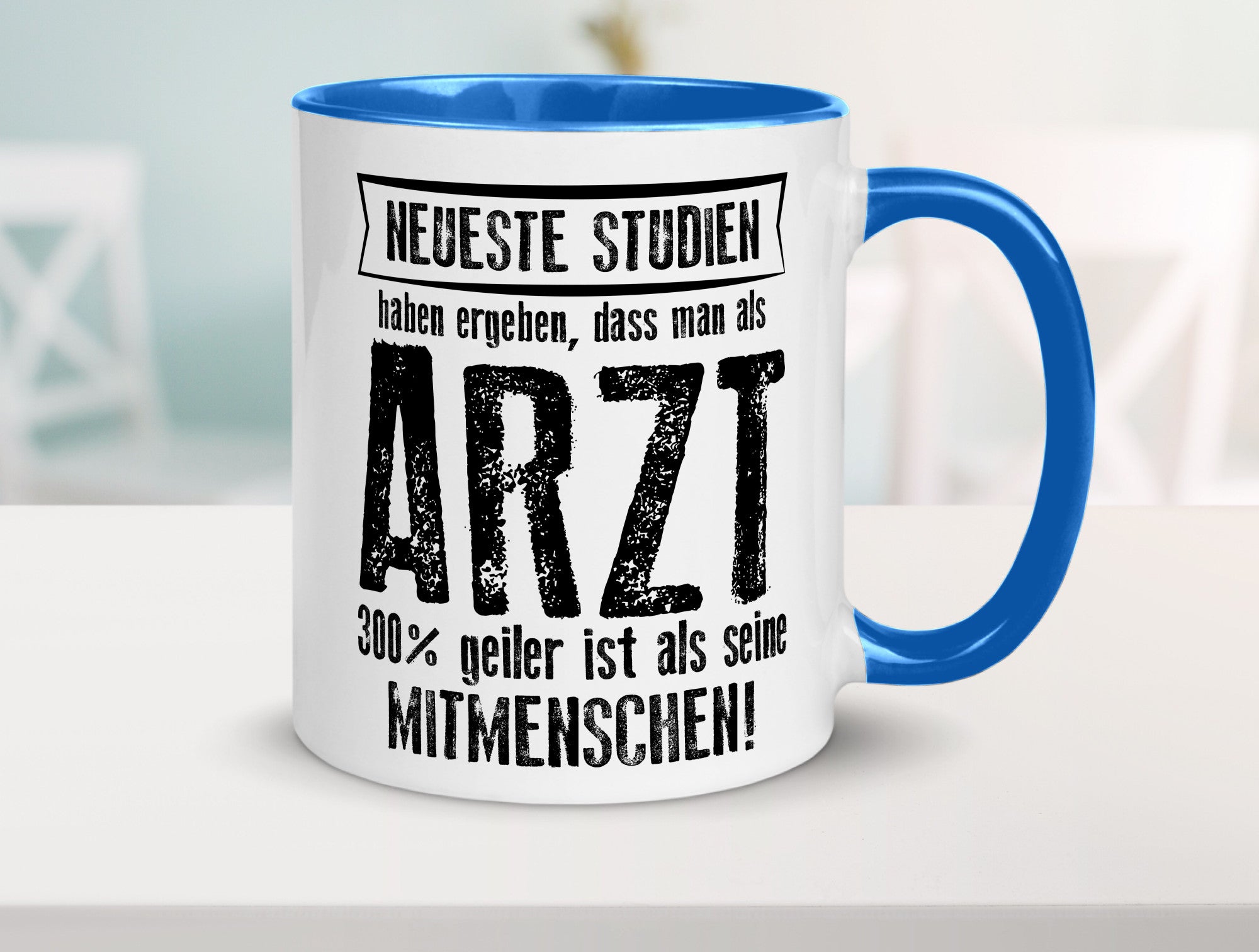 Neuste Studien: Arzt | Medizin Doktor Facharzt Geschenkidee Humor Tasse