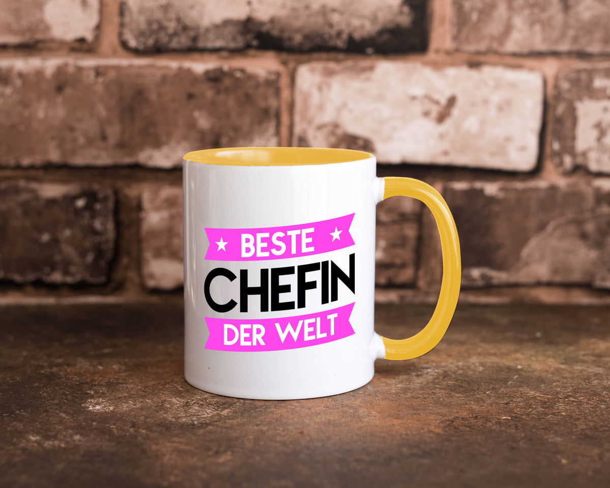 Beste Chefin | Führungskraft Vorgesetzte Humor Arbeit Kollegen Büro Tasse