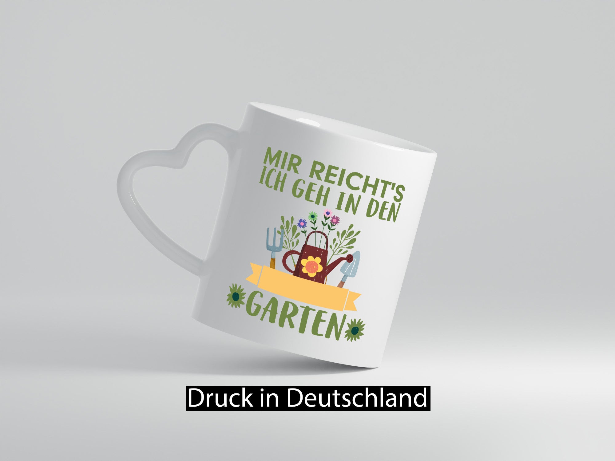 Ich geh in den Garten | Gärtner Tasse Gartenarbeit Humor Arbeit Kollegen Büro