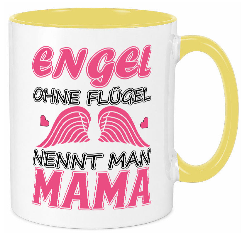 Mama Engel Humor Familie Geschenkidee Tasse