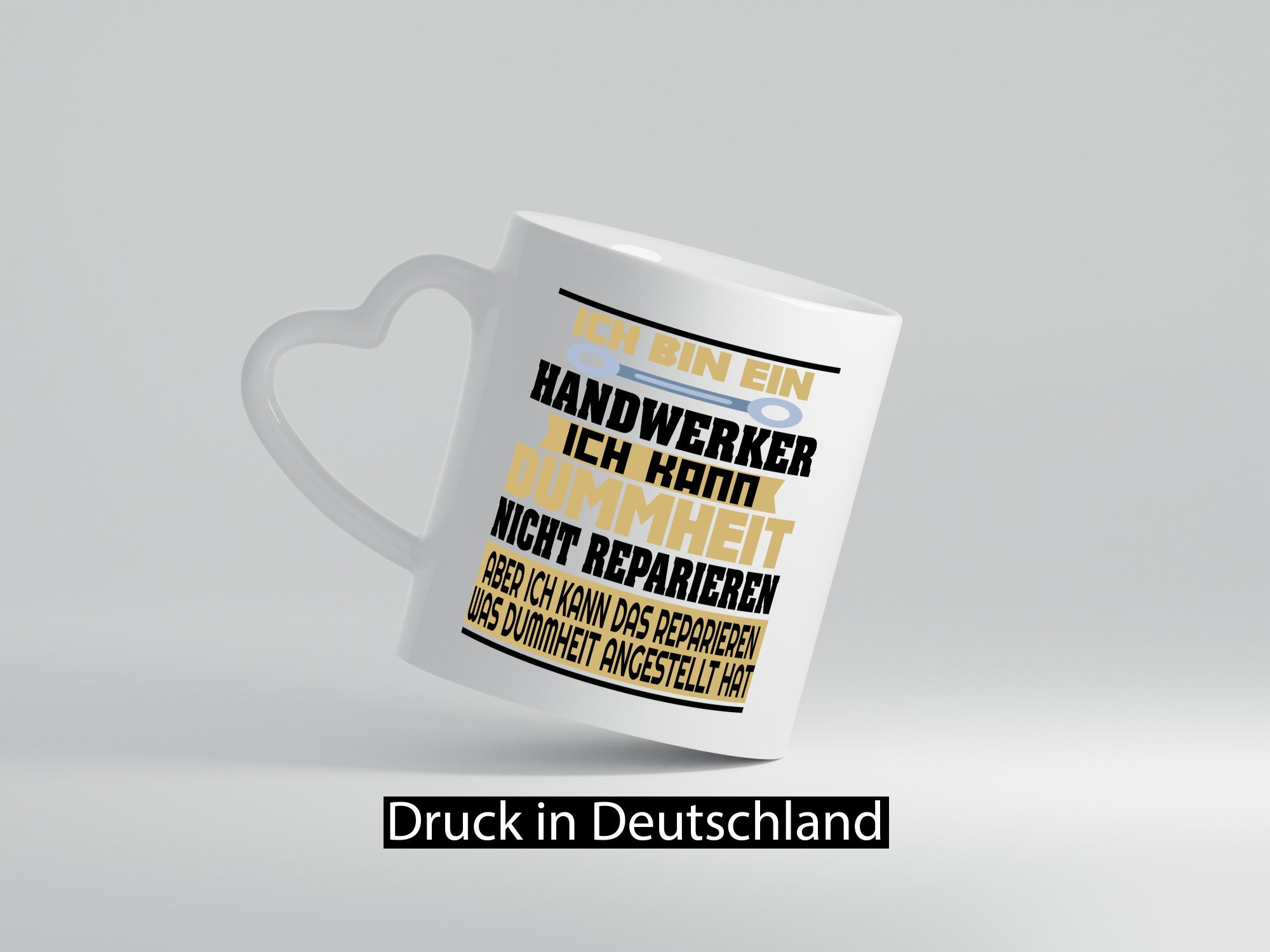 Ich bin Handwerker | Dummheit Schlechte Arbeit lustiger Spruch Geschenk