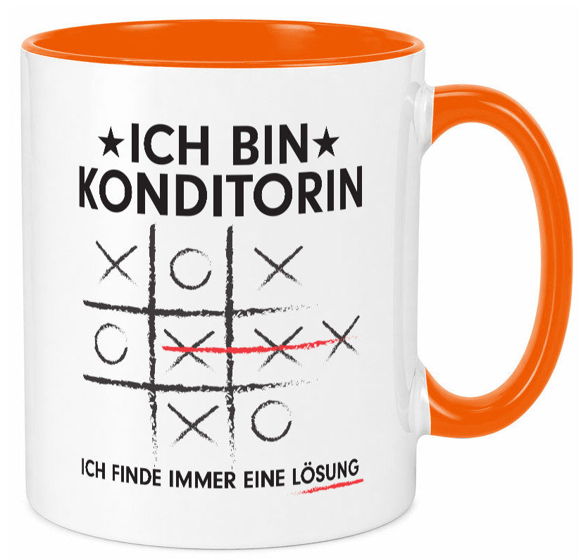 Löse Probleme: Konditorin | Konditorei lustiger Spruch Geschenk Humor