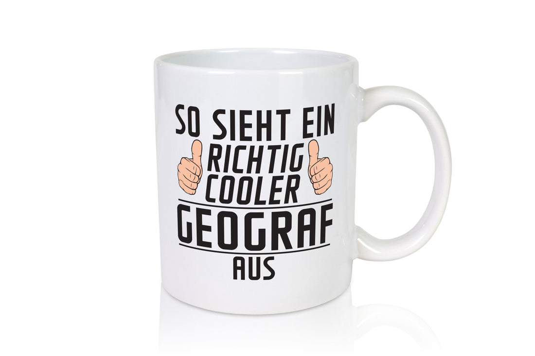 Richtig Cooler Geograf | Geografie lustiger Spruch Geschenk Humor Geschenkidee