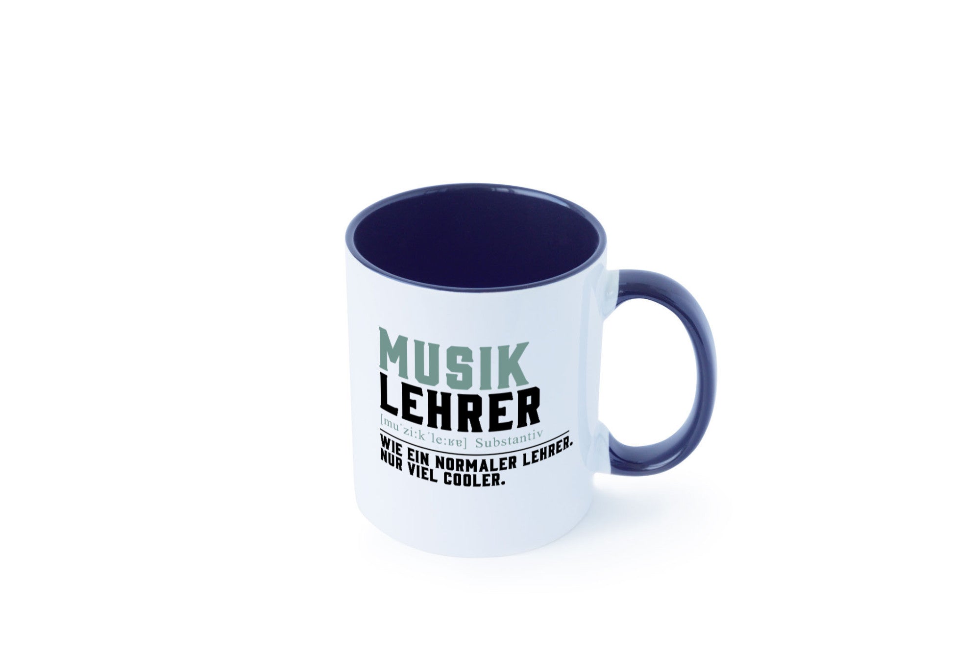 Musiklehrer | Lehrer Unterricht Lieblingslehrer Geschenkidee Humor Tasse