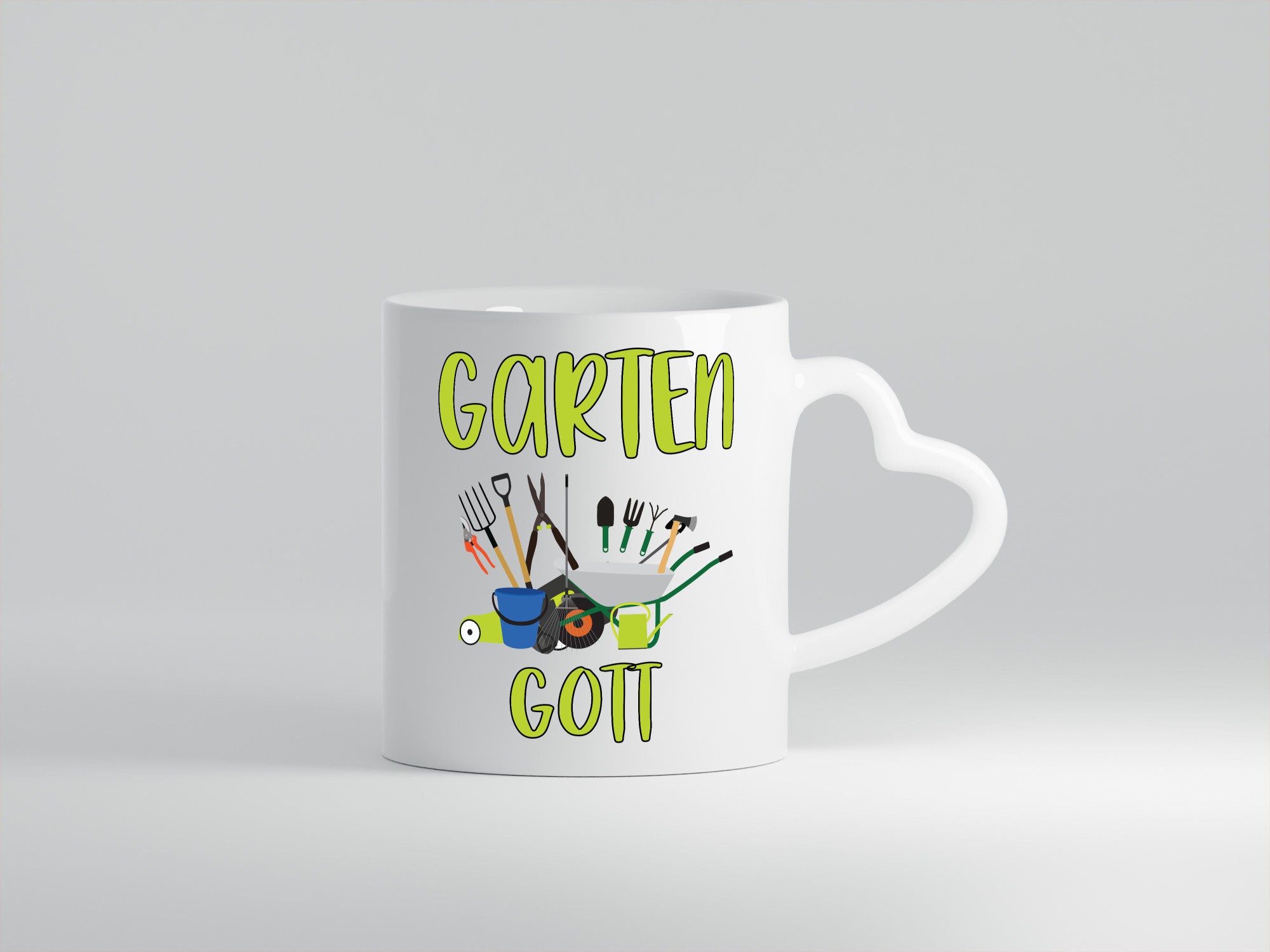 Garten Gott | Gärtner Gartenarbeit Humor Arbeit Kollegen Büro Geschenkidee Tasse