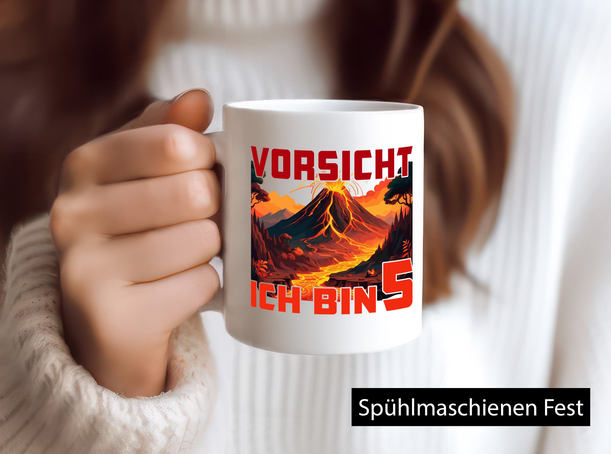 5. Geburtstag | 5 Jahre Vulkanausbruch Vulkan lustiger Spruch Geschenk