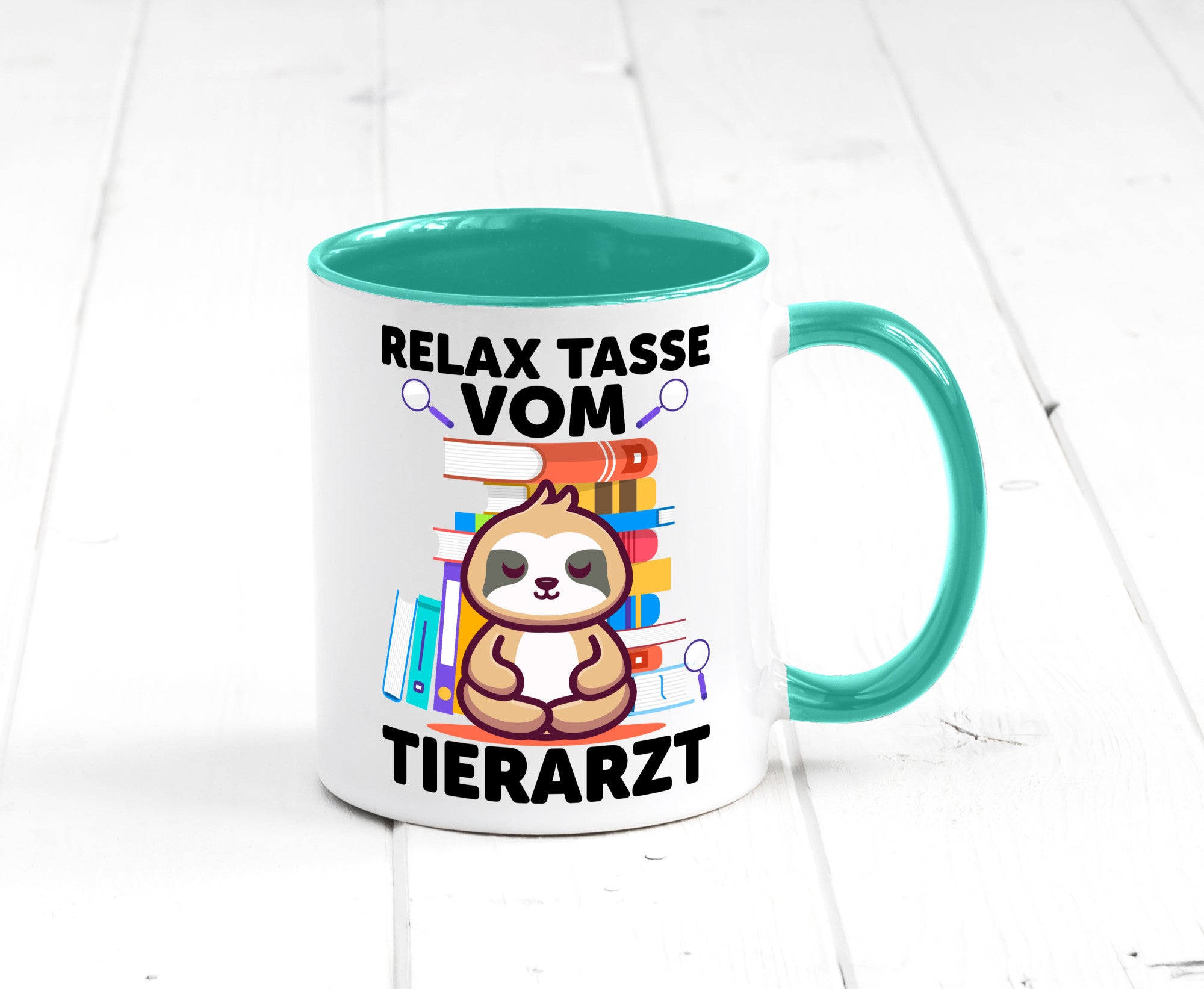 Relax Tasse: Tierarzt | Tiermedizin Mediziner Geschenkidee Tierliebhaber Humor