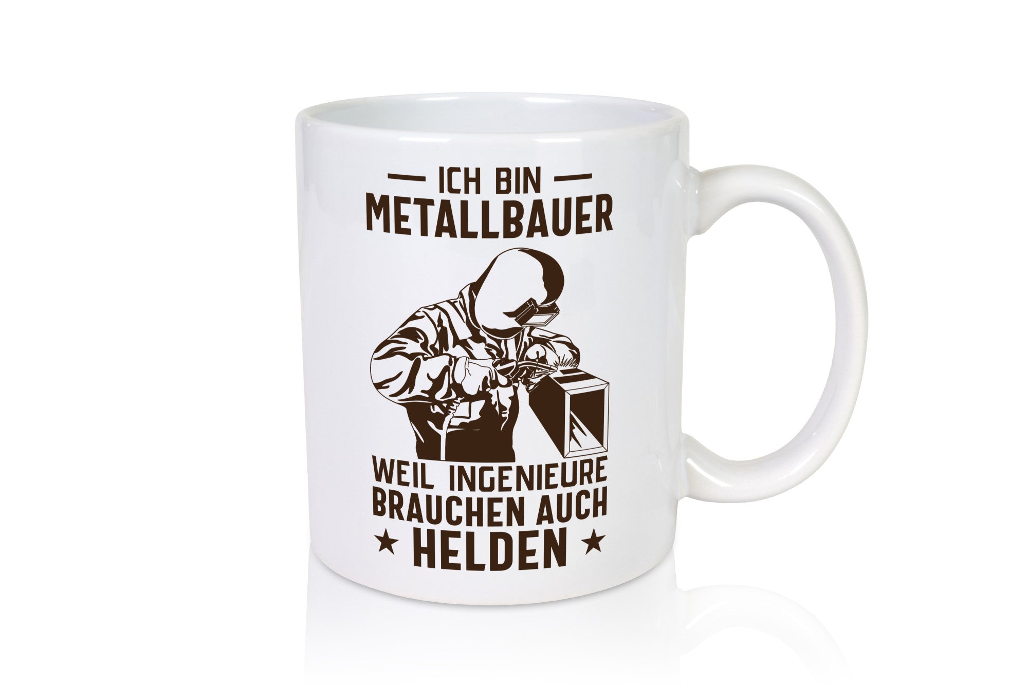 Metallbauer, Helden | Schweisser lustiger Spruch Geschenk Humor Geschenkidee