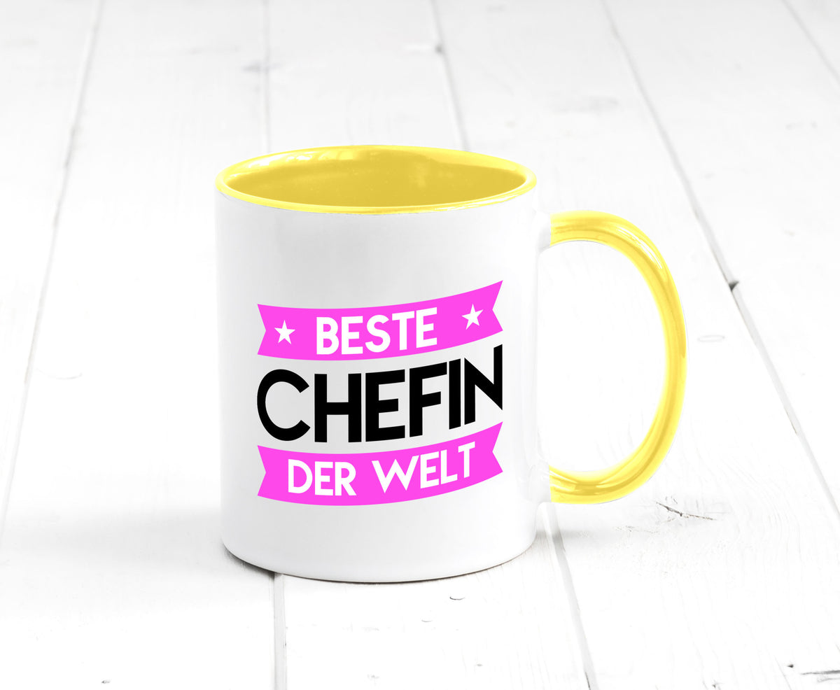 Beste Chefin | Führungskraft Vorgesetzte Humor Arbeit Kollegen Büro Tasse