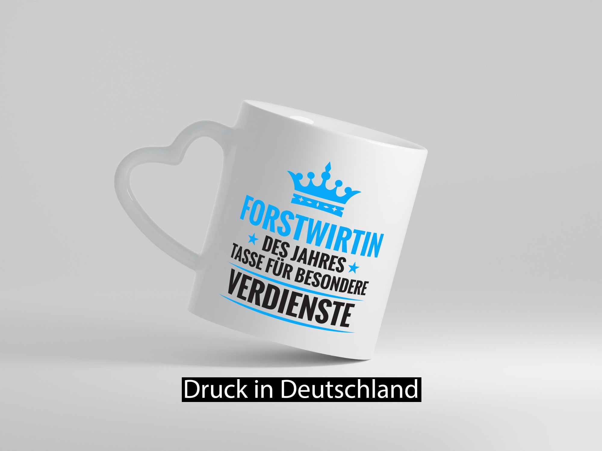 Besonderer Verdienst: Forstwirtin | Forst Wirtin Geschenkidee Humor Tasse