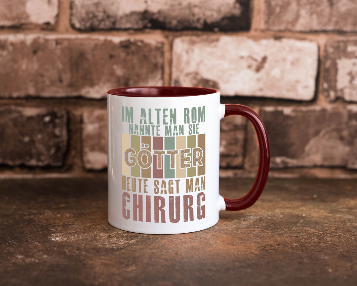 Heute sagt man: Chirurg | Medizin Chirurgie Geschenkidee Humor Tasse