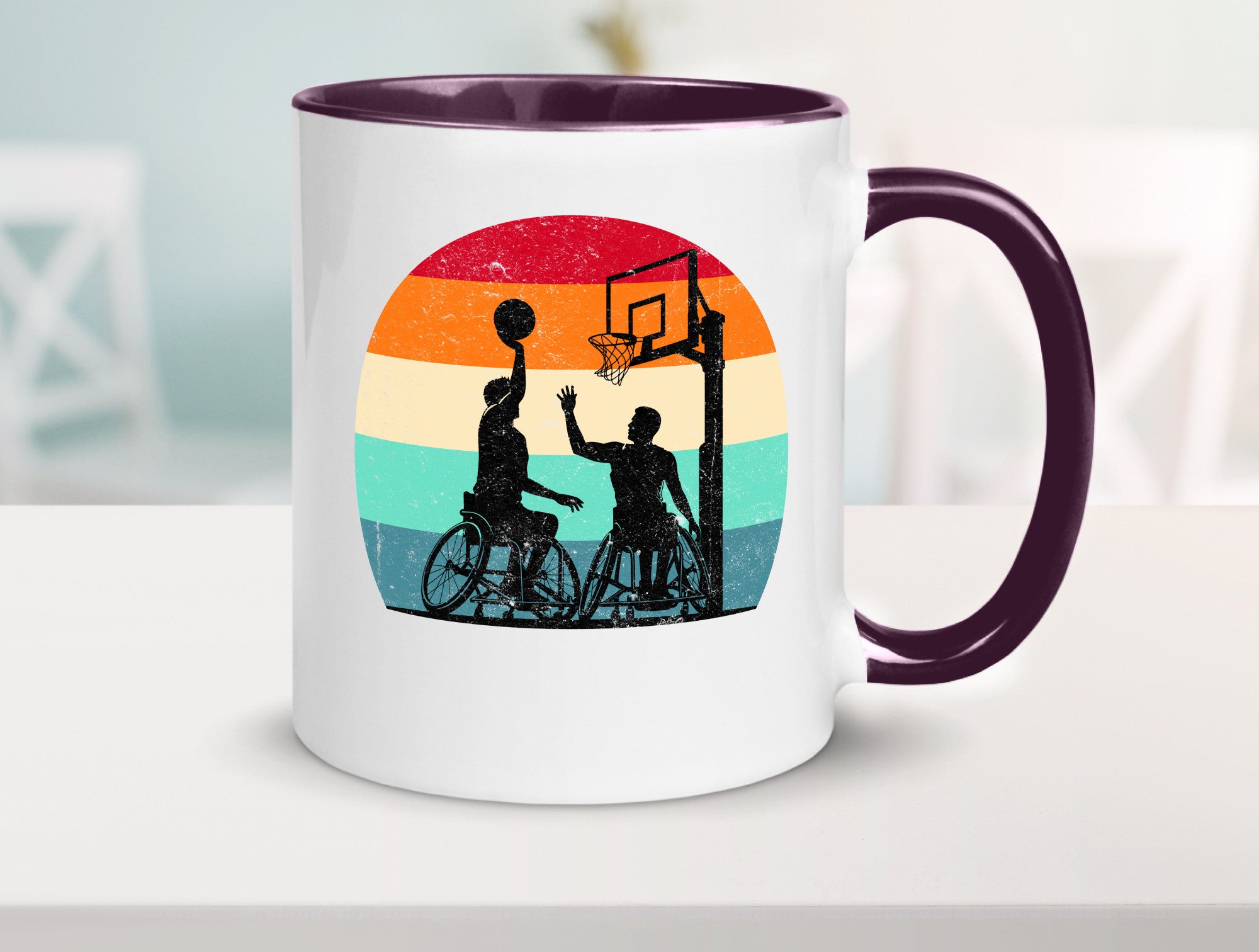 Rollstuhl Baskeball | Baskeballspieler Sport lustiger Spruch Geschenk Humor