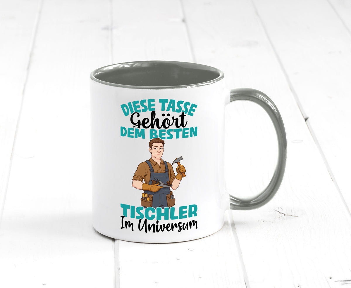 Im Universum: Tischler | Handwerk Beruf Tischlerei Geschenkidee Arbeit Kollegen Tasse