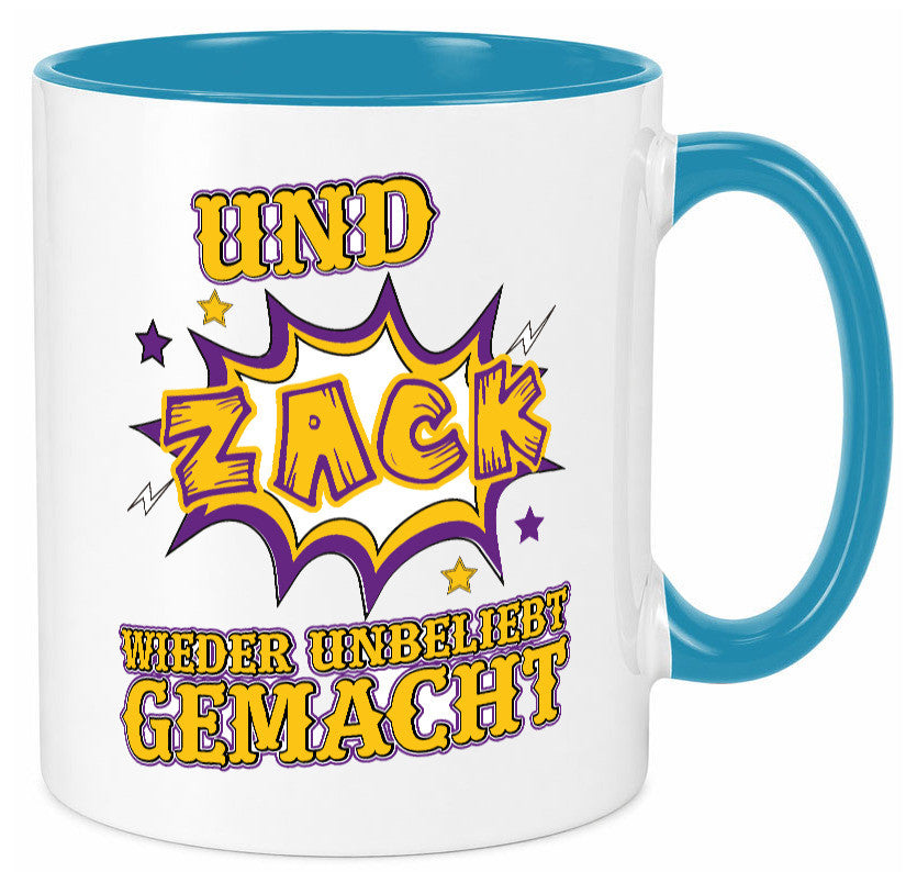 Wieder unbeliebt gemacht Geschenk Humor Geschenkidee lustiger Spruch Tasse