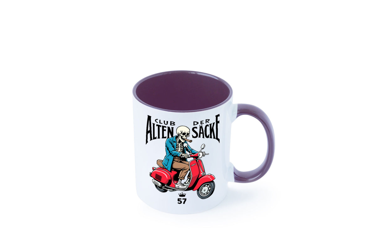 57. Geburtstag | 57 Jahre Club der alten Säcke v2 Geschenk Geschenkidee Tasse
